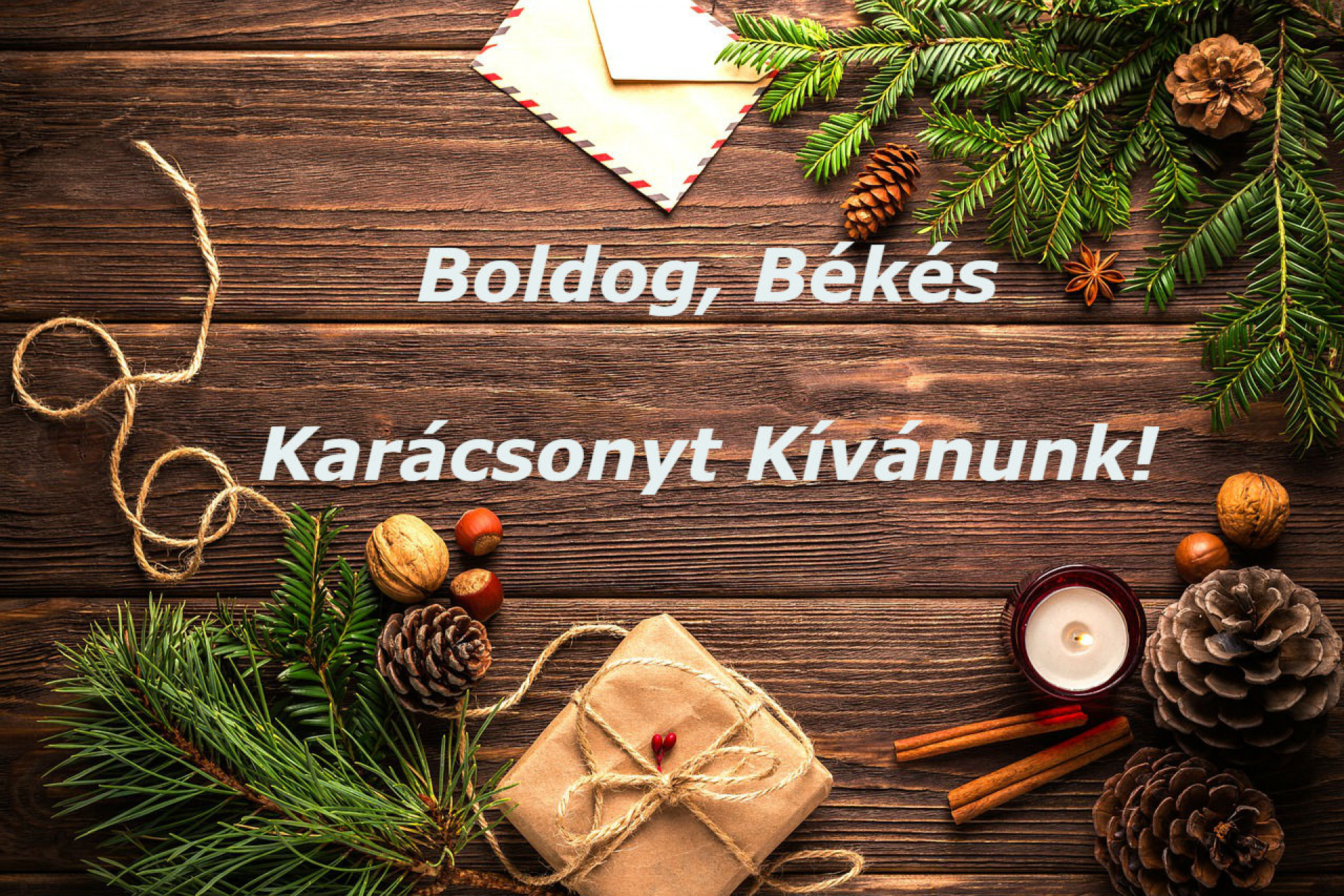 Boldog, Békés Karácsonyt Kívánunk!