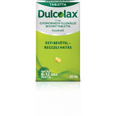 DULCOLAX® 5mg gyomornedv-ellenálló bevont tabletta 30db