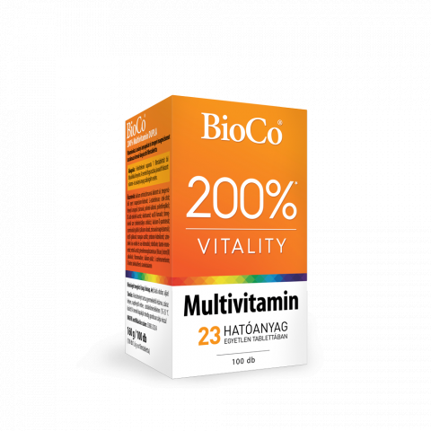 BIOCO 200% MULTIVITAMIN DUPLA filmtabletta 100db