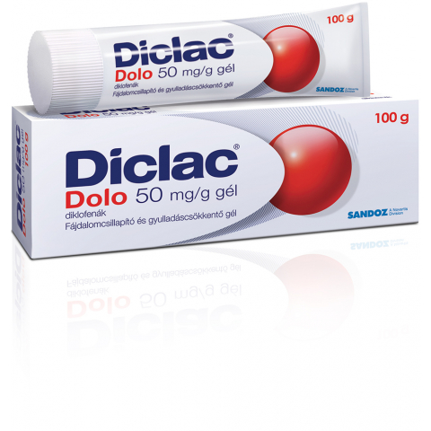 DICLAC DOLO 50mg/g gél 100g