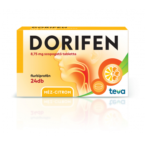 DORIFEN 8,75mg szopogató tabletta 24db