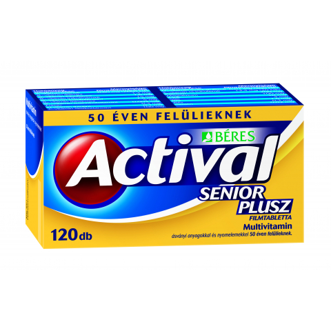 ACTIVAL SENIOR PLUSZ filmtabletta 120db