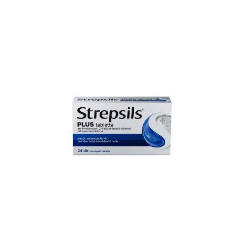 STREPSILS PLUS tabletta 24db