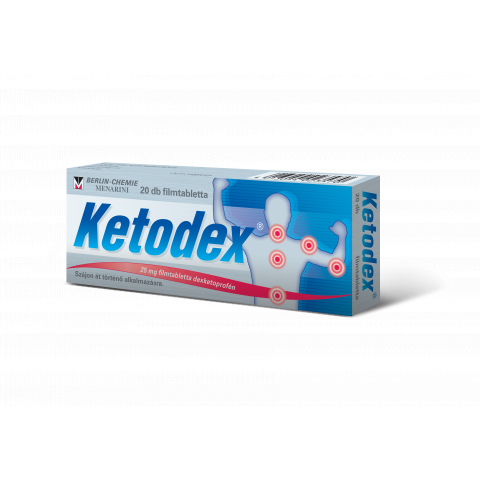 KETODEX® 25mg filmtabletta 20db