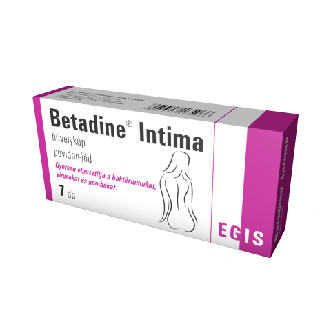 BETADINE® INTIMA hüvelykúp 7db