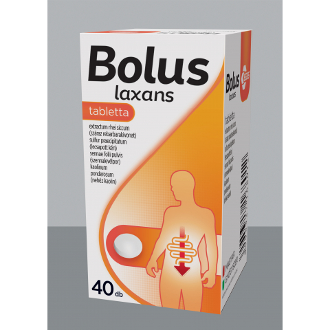 BOLUS LAXANS tabletta 40db