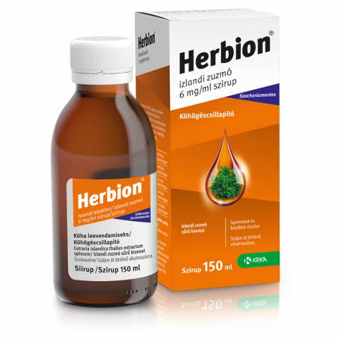 HERBION IZLANDI ZUZMÓ 6mg/ml szirup 150ml