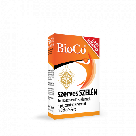 BIOCO SZERVES SZELÉN MEGAPACK tabletta 120db