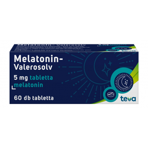 MELATONIN VALEROSOLV 5mg tabletta 60db