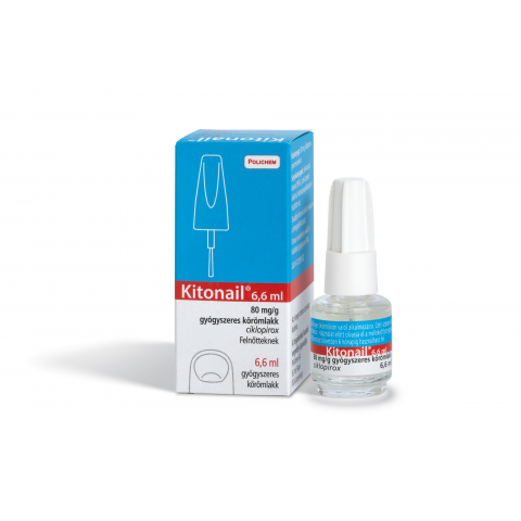 KITONAIL® 80mg/g gyógyszeres körömlakk 6,6ml