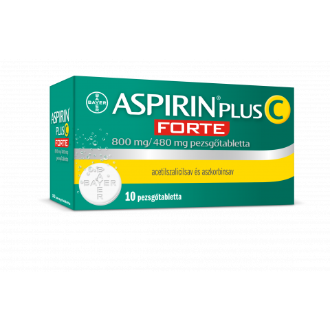 ASPIRIN® PLUS C FORTE 800mg/480mg pezsgőtabletta 10db