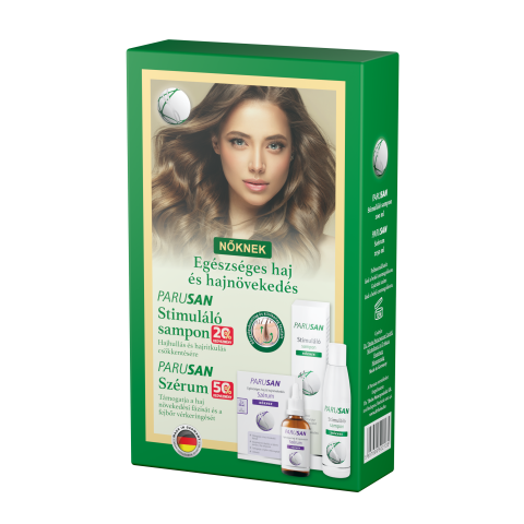 PARUSAN stimuláló sampon 200ml + PARUSAN szérum 2x50ml