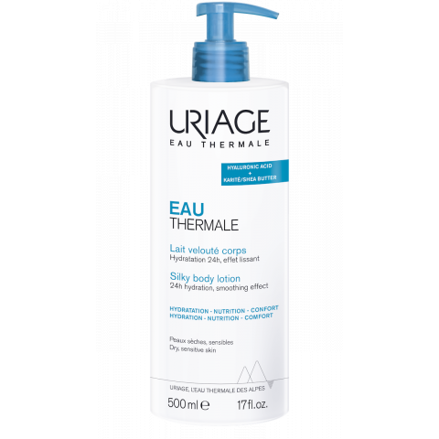 URIAGE SILKY BODY hialuronsavas testápoló tej 500ml