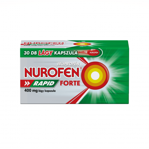 NUROFEN RAPID FORTE 400mg lágy kapszula 30db