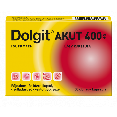 DOLGIT AKUT 400mg lágy kapszula 30db