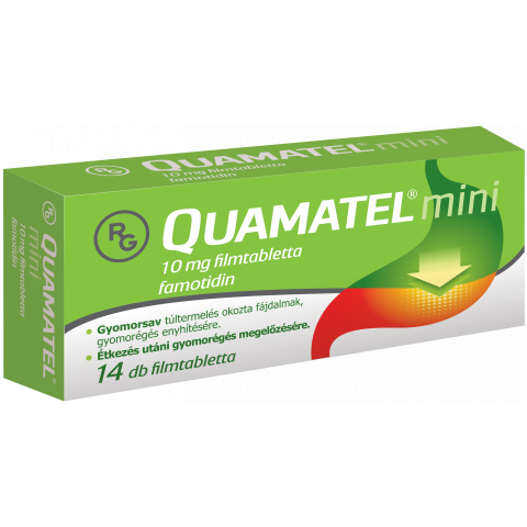 QUAMATEL® MINI 10mg ﬁlmtabletta 14db