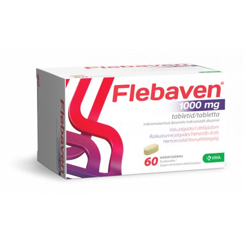 FLEBAVEN 1000mg tabletta 60db