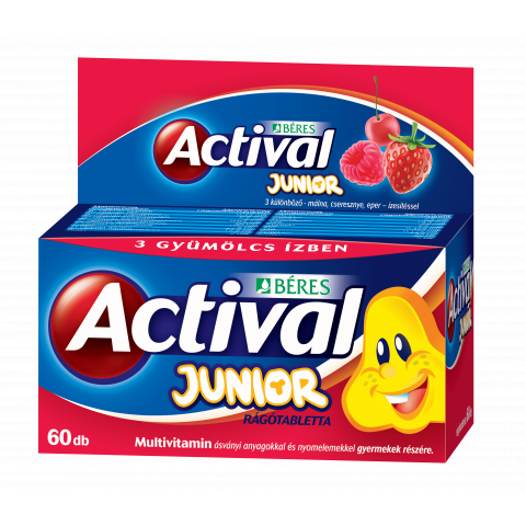 ACTIVAL JUNIOR rágótabletta 60db