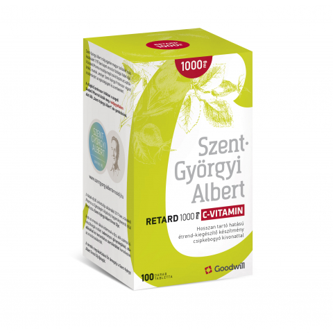 SZENT-GYÖRGYI ALBERT RETARD 1000mg C-VITAMIN tabletta 100db