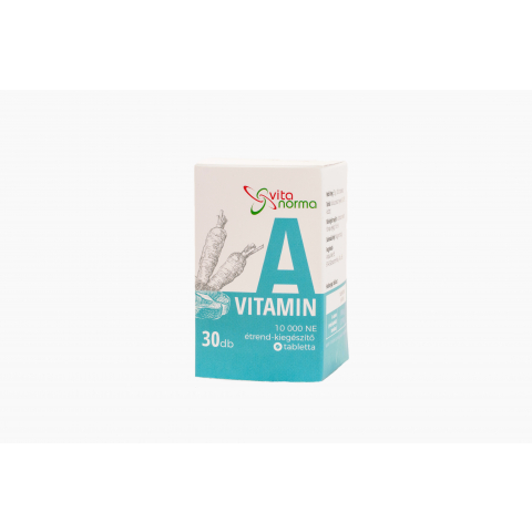 VITANORMA A-VITAMIN tabletta 10000NE 30db