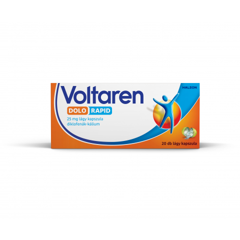 VOLTAREN DOLO RAPID 25mg lágy kapszula 20db