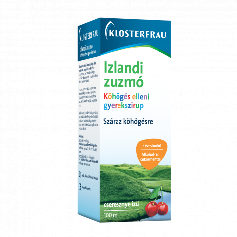 KLOSTERFRAU IZLANDI ZUZMÓ szirup gyermekeknek 100ml